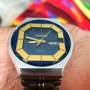 Mens vintage 1970s Orient automatic 17 jewel watch